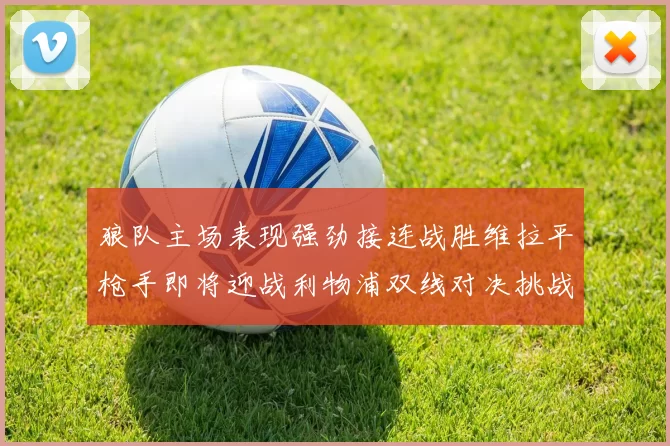 狼队主场表现强劲接连战胜维拉平枪手即将迎战利物浦双线对决挑战升级